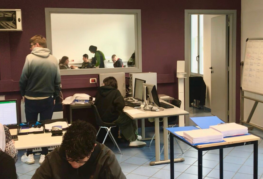CFP Canossa simulazione impresa nuova sede